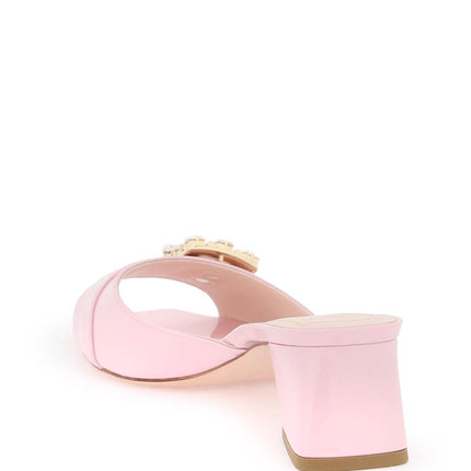 Roger Vivier "très vivier patent leather mules with