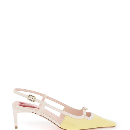 Roger Vivier two-tone patent leather pumps