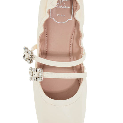 Roger Vivier "nappa ballet flats with strass buck