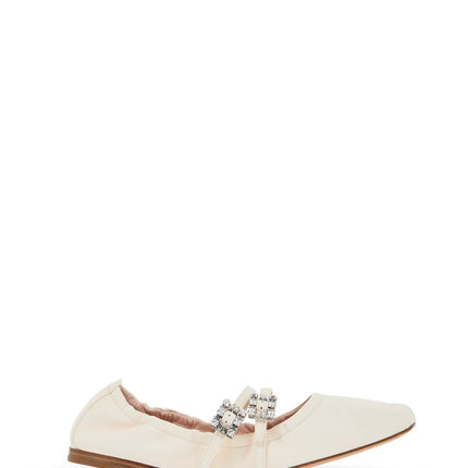 Roger Vivier "nappa ballet flats with strass buck