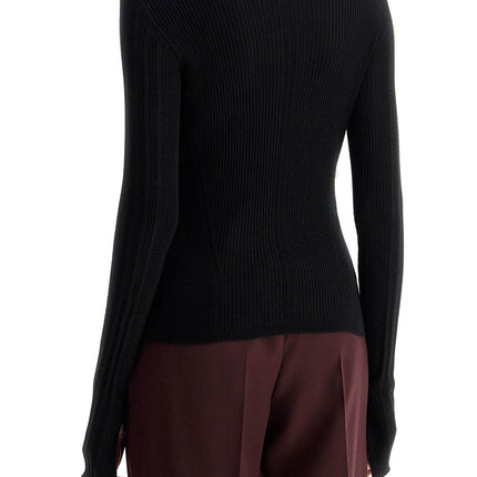 Lanvin ribbed crewneck sweater