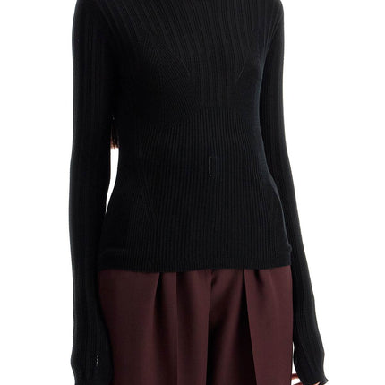 Lanvin ribbed crewneck sweater