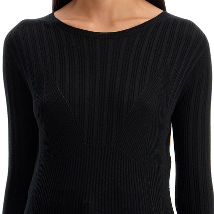 Lanvin ribbed crewneck sweater