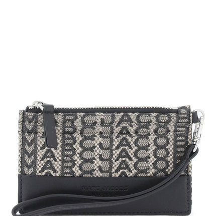 Marc Jacobs the monogram top zip wristlet wallet