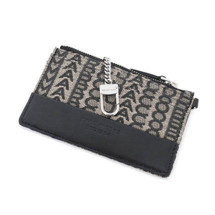 Marc Jacobs the monogram top zip wristlet wallet