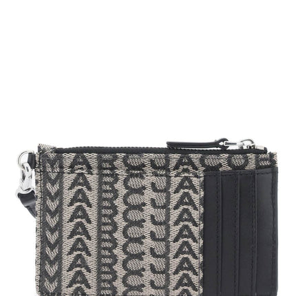 Marc Jacobs the monogram top zip wristlet wallet