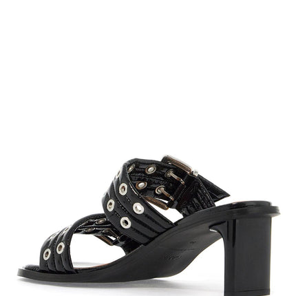 Ganni "women's patent buckle m