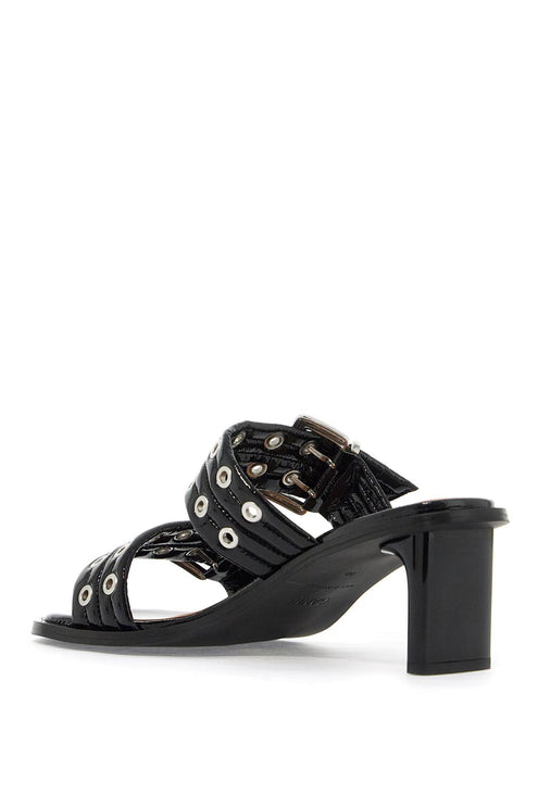 Ganni "women's patent buckle m