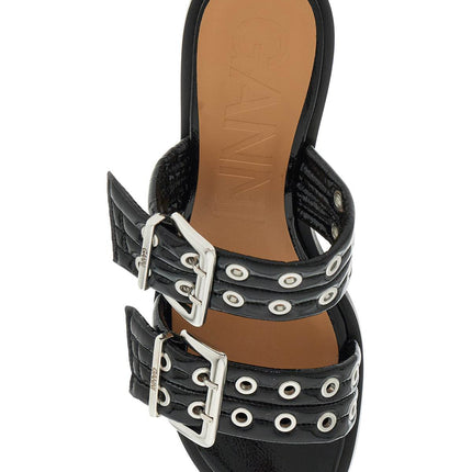 Ganni "women's patent buckle m