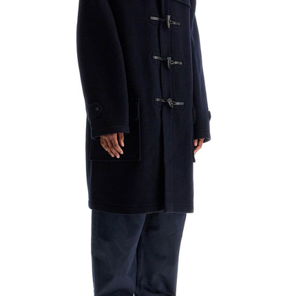 Maison Margiela woolen montgomery coat with hood