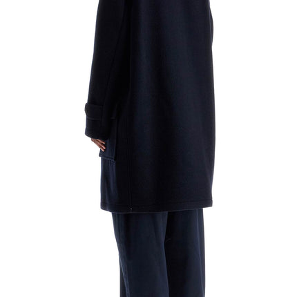 Maison Margiela woolen montgomery coat with hood