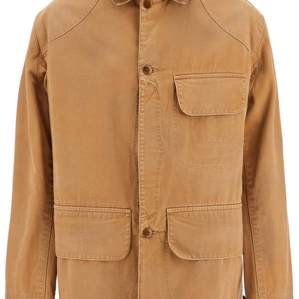 Maison Margiela canvas overcoat jacket for men