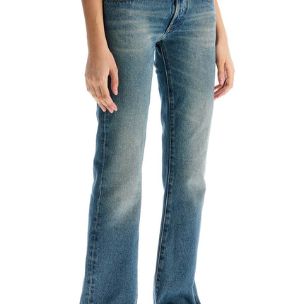 MM6 Maison Margiela low-waisted flared jeans