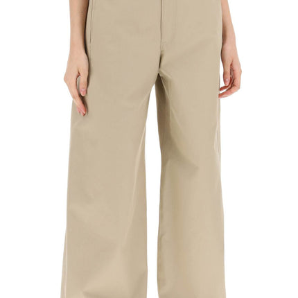 MM6 Maison Margiela cotton gabardine trousers