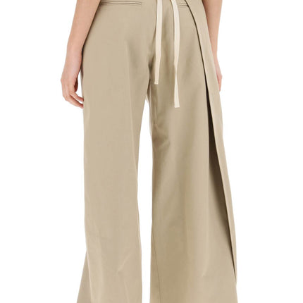 MM6 Maison Margiela cotton gabardine trousers