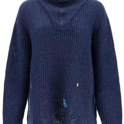 Maison Margiela linen and wool blend sweater