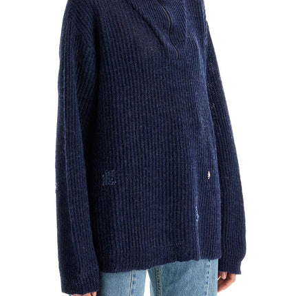 Maison Margiela linen and wool blend sweater