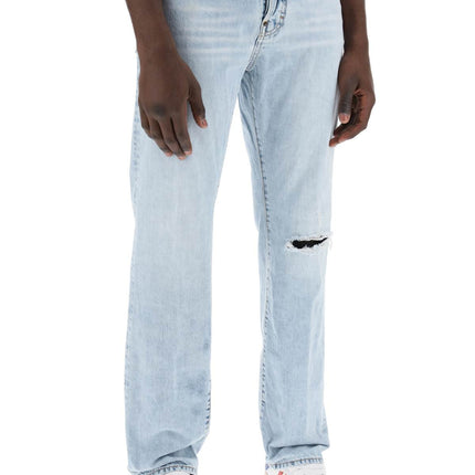 Dsquared2 light wash palm beach jeans with 642