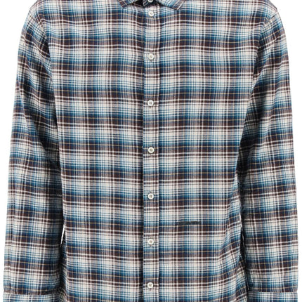 Dsquared2 check shirt with layered sleeves