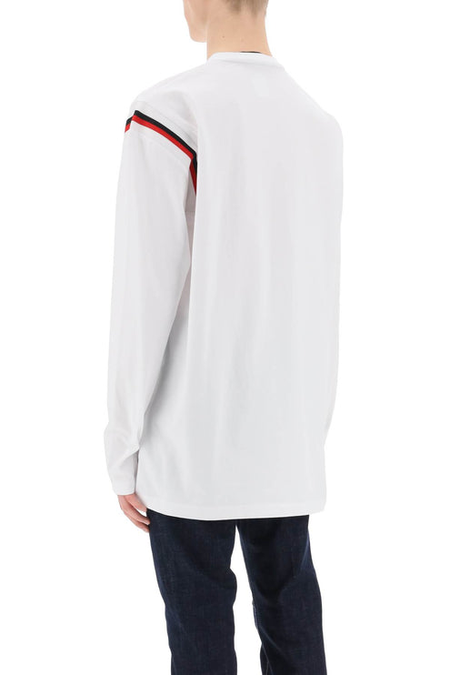 Dsquared2 long-sleeved varsity t-shirt