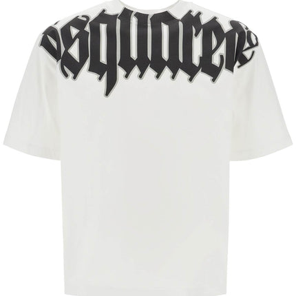 Dsquared2 loose logo print t-shirt with