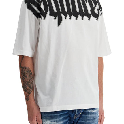 Dsquared2 loose logo print t-shirt with