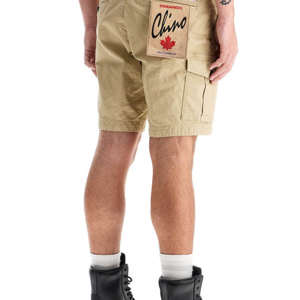 Dsquared2 sexy cargo bermuda shorts for