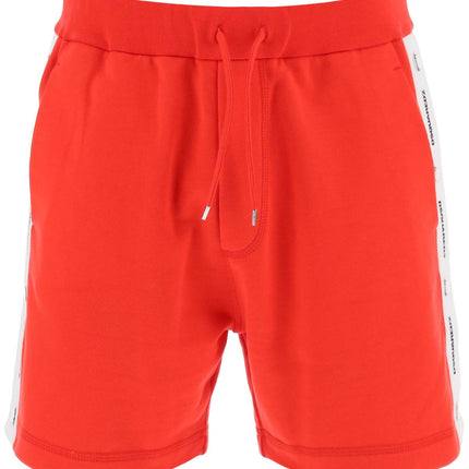 Dsquared2 burbs sweatshorts with logo bands