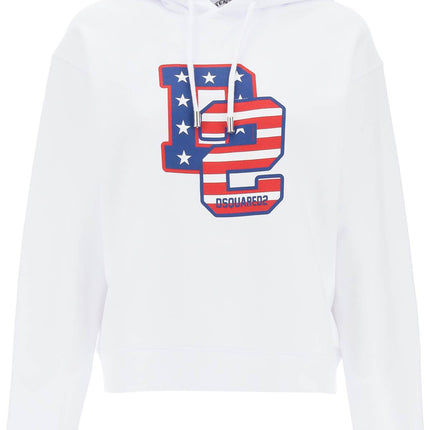 Dsquared2 cool fit hoodie with graphic print