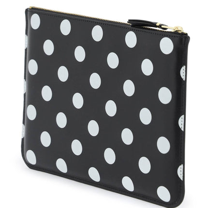 Comme Des Garcons Wallet polka dots pouch