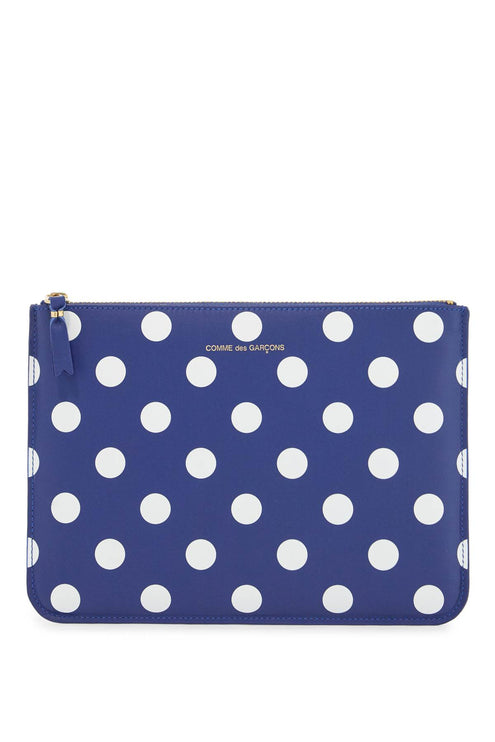 Comme Des Garcons Wallet polka dots pouch