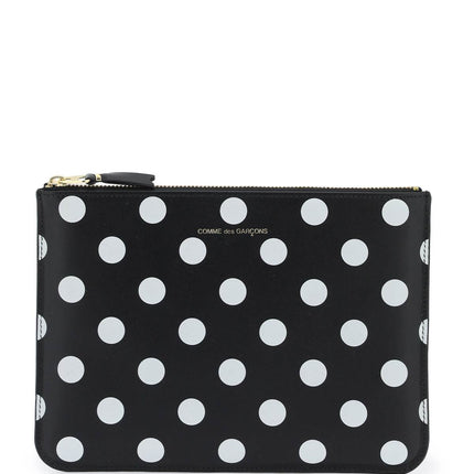 Comme Des Garcons Wallet polka dots pouch