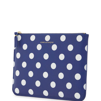 Comme Des Garcons Wallet polka dots pouch