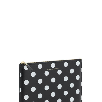 Comme Des Garcons Wallet polka dots pouch