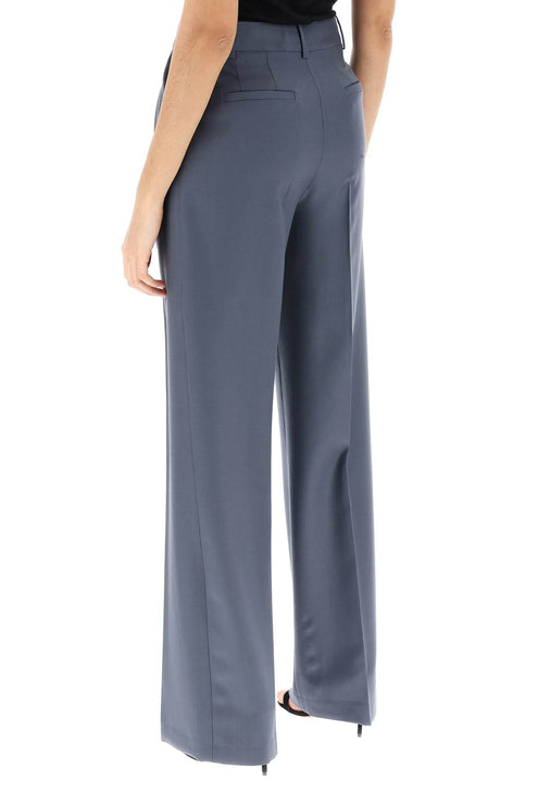 Loulou Studio sbiru double pleat trousers