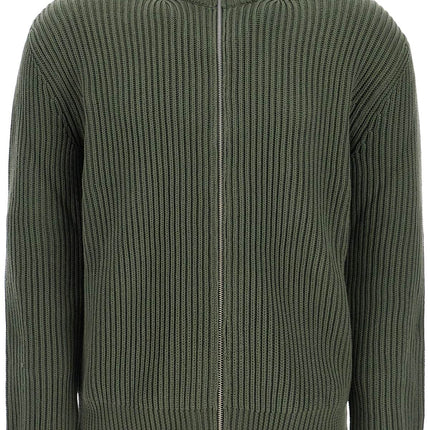 MM6 Maison Margiela cotton cardigan with zipper