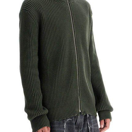 MM6 Maison Margiela cotton cardigan with zipper