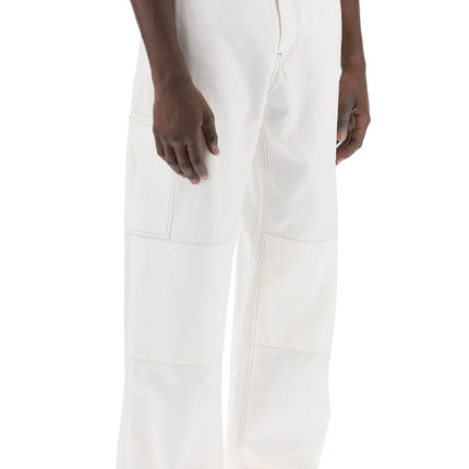 MM6 Maison Margiela wide cotton canvas trousers for men or women