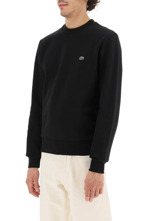 Lacoste classic fit crewneck sweatshirt