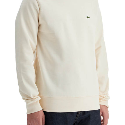 Lacoste classic fit crewneck sweatshirt