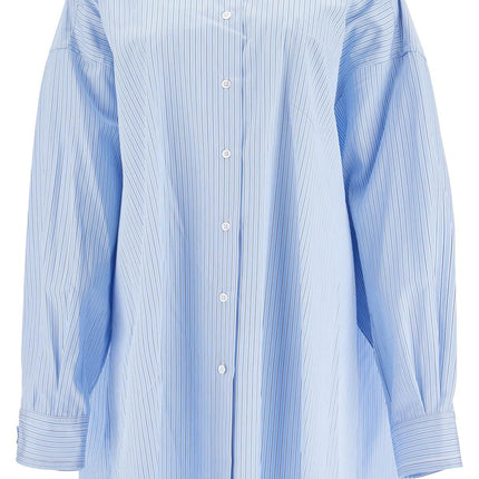 Maison Margiela striped maxi shirt for women