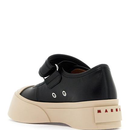 Marni pablo mary jane nappa leather sneakers