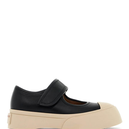 Marni pablo mary jane nappa leather sneakers