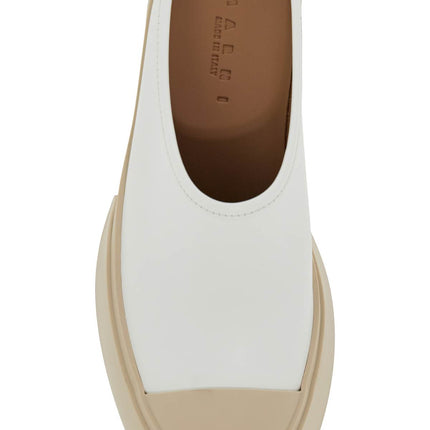 Marni smooth leather pablo clogs