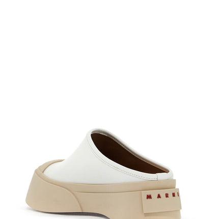 Marni smooth leather pablo clogs