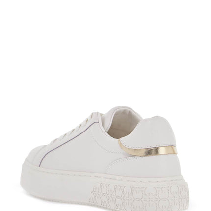 Pinko monogram detail platform sneakers with