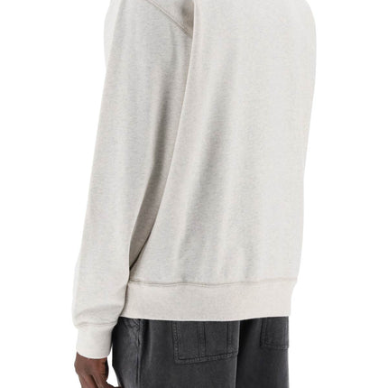 Marant mikoy flocked logo sweatshirt