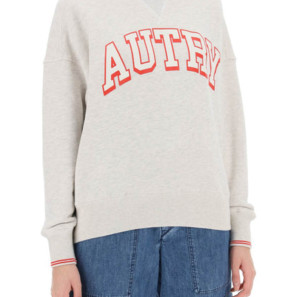 Autry oversized varsity sweatshirt