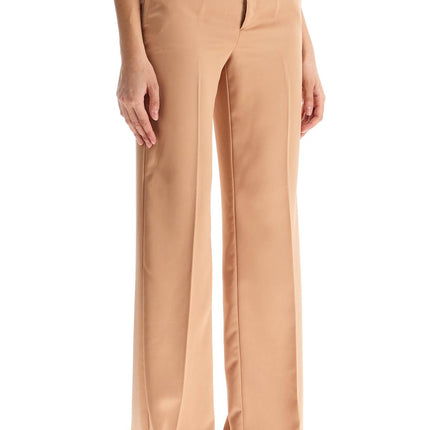 THE ANDAMANE flared satin trousers