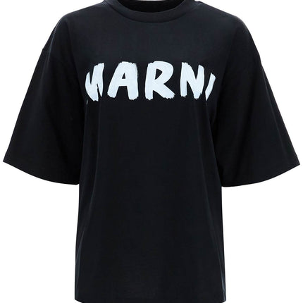 Marni oversized logo t